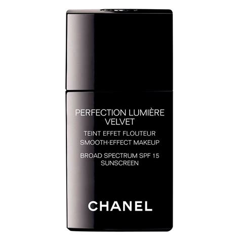 chanel perfection lumiere velvet smooth effect makeup spf 15|ultra le teint velvet Chanel.